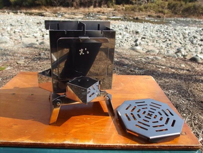 笑’sコンパクト焚き火グリル　ちび火君